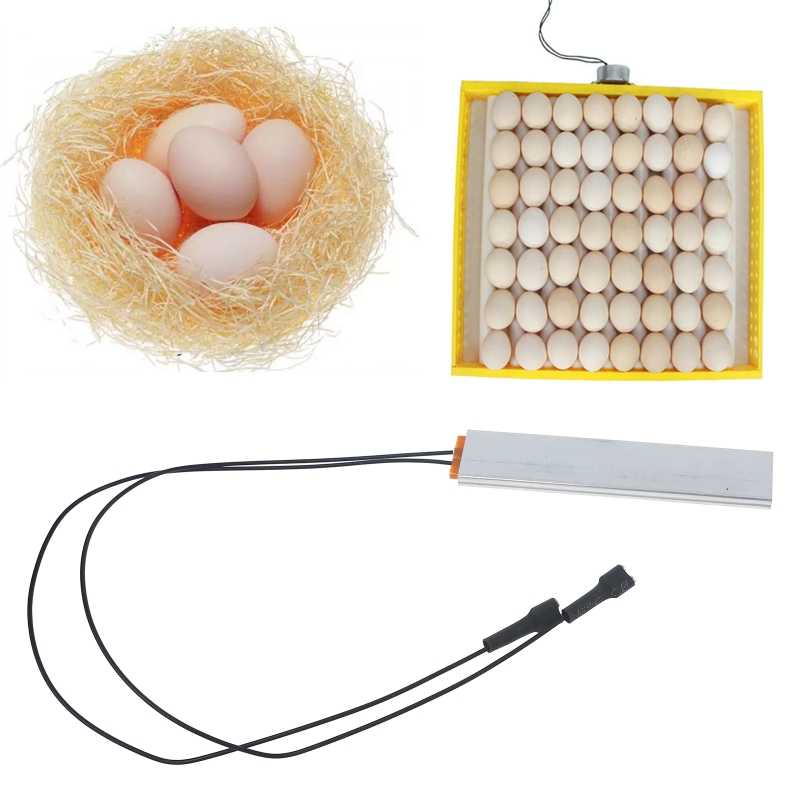 220V Incubator Heater Plate 0.75''x3.7'' for Automatic Egg Incubator