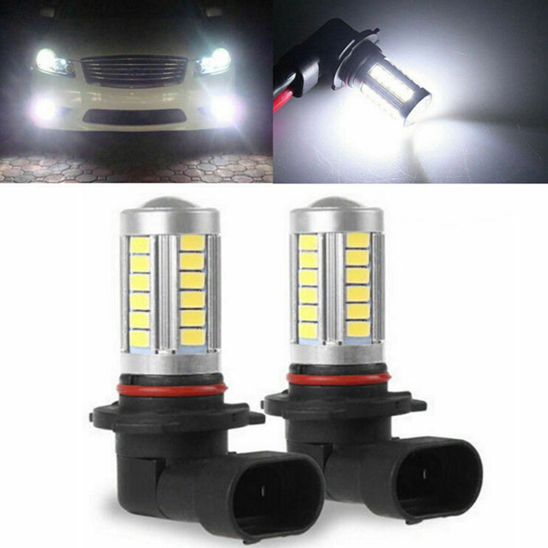 1Pc Super Bright H8/H11 33-LED White Car Fog Light Headlight Driving Lamp Bulb