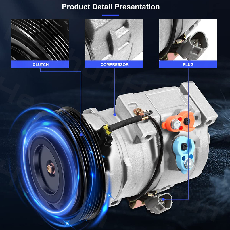 AC Compressor For Ford Focus 2013 - 2018 For Ford Escape 2013 - 2019 CV6Z19703L GV6Z19703S YCC293 YCC364 YCC412 140956 140956NC