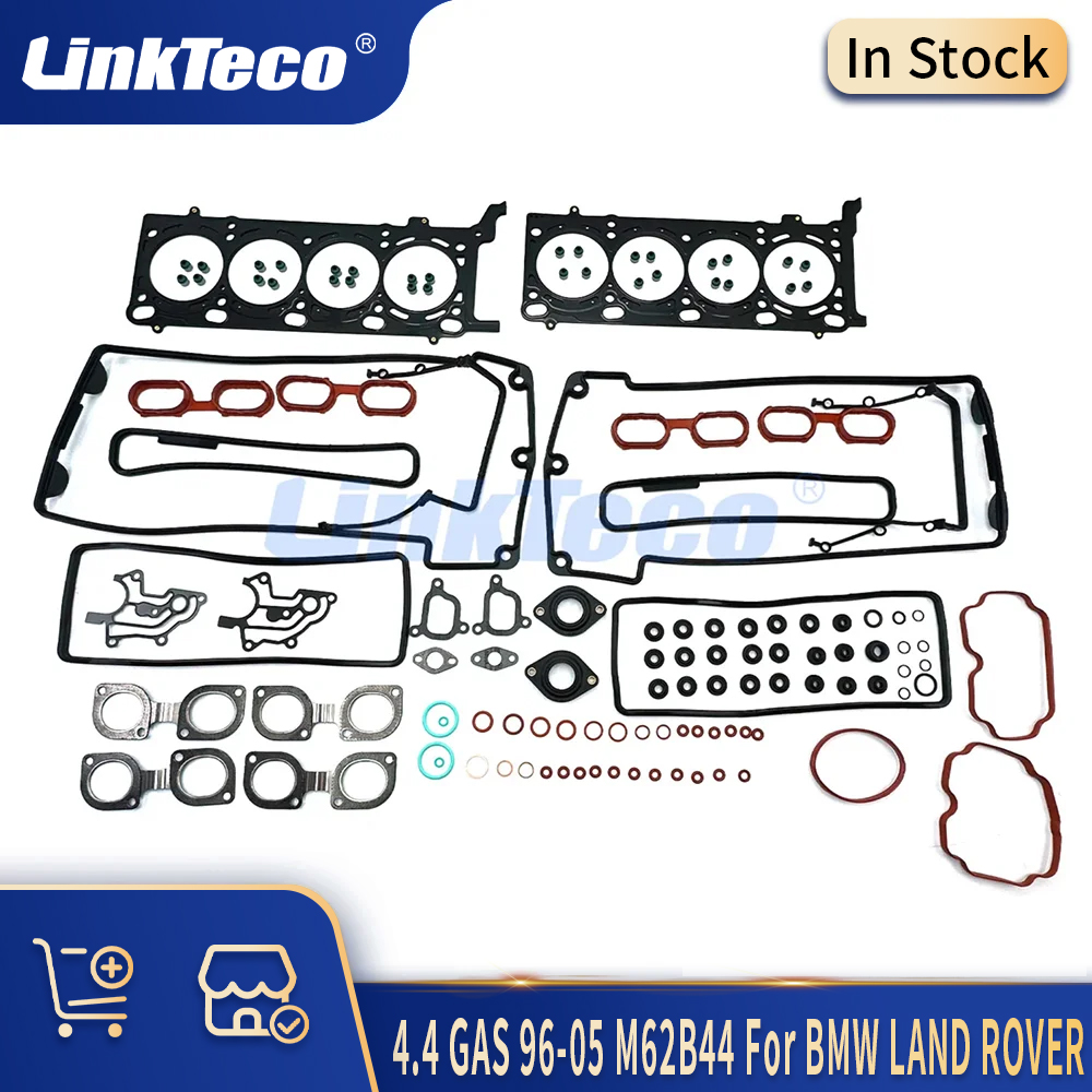 Auto Engine Parts Cylinder Head Gasket Seal Set Fit Kit 4.4 L GAS 96-05 M62B44 For BMW 540i 740i 840i X5 LAND ROVER RANGE ROVER