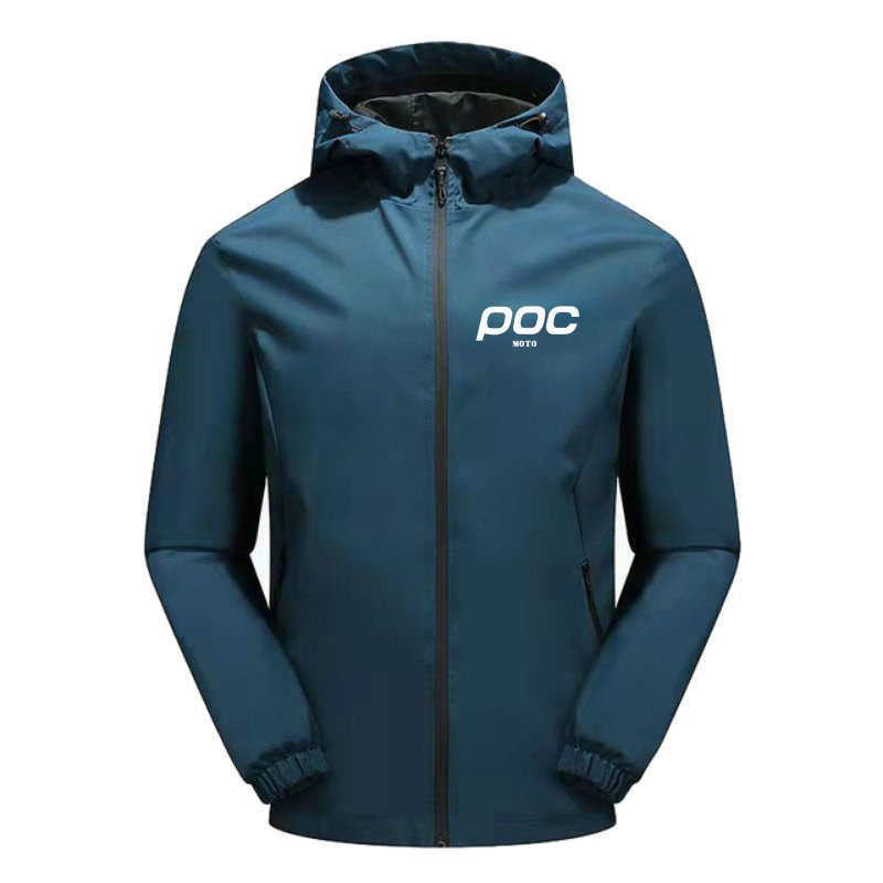 MOTO POC Waterproof Motorcycle Jacket Cycling Men Downhill Short Wind Bike Jacket Red Mountain Bicycle Clothes Mtb Jersey Coat