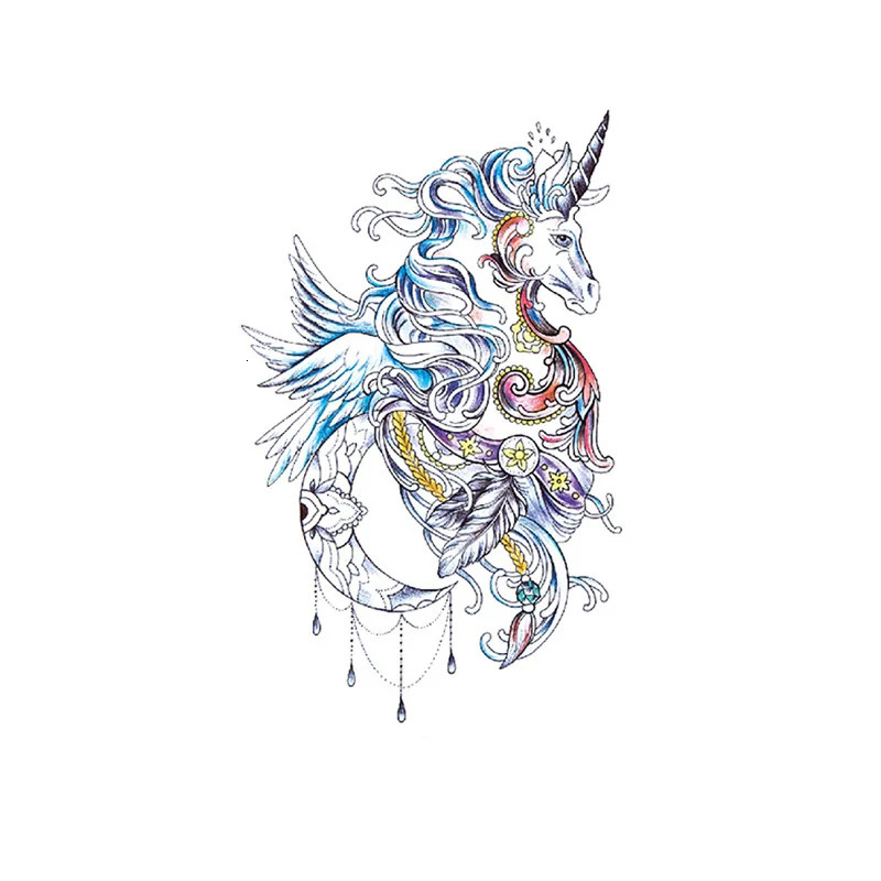 Sexy Temporary Tattoos For Women Girl Tattoo Kit Realistic Flower Butterflies Abdomen Chest Waist Back Apply False 240521