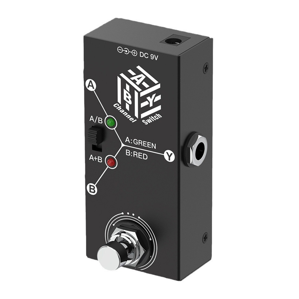 1pc ABY Guitar Effect Pedal Bidirectional Circuit Processor Bidirectional Circuit Selector For Electric Guitars Basses Parts