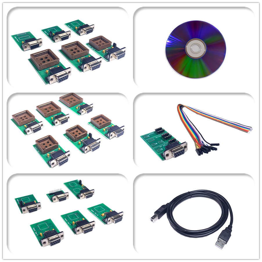 High Quality UPA-USB V1.3 Full Set ECU Chip Tunning Tools UPA USB with 1.3 eeprom adapter ECU programmer