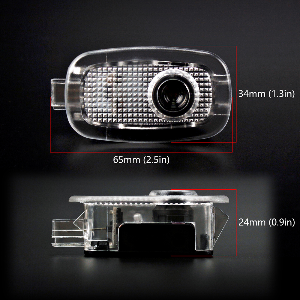 LED Door Logo Light 2pcs S Class Car Door Light For AMG Mercedes Benz W221 2006-13 W447 Mercedes Logo Courtesy Light