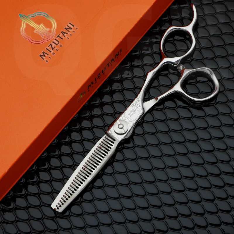 Hair Scissors MIZUTANI 6.0-inch VG10 440C Senior Scientist Pattern Professional Hair Salon Top Professional Barber Q240521
