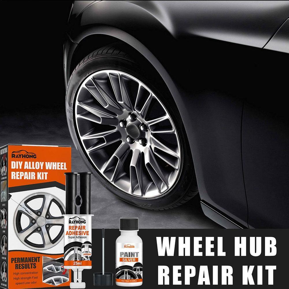 1 Pcs Universal Alloy Wheel Rim Scratch Repair Kit For Car Scratch Fix Quick Auto Scratch Paint Surface Repair Paint Scratc X4Y2