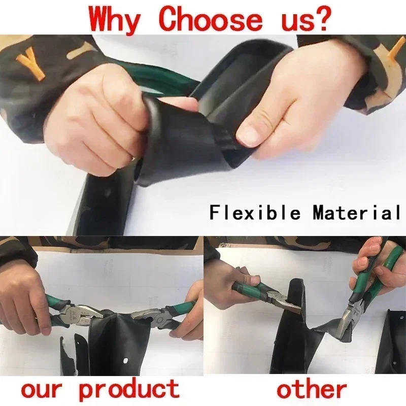 4pcs Car Mudflaps Mud Flaps Splash Guards Mudguards Mud Flap Front Rear Fender Protector For BYD Atto 3 Yuan Plus EV 2021-2024