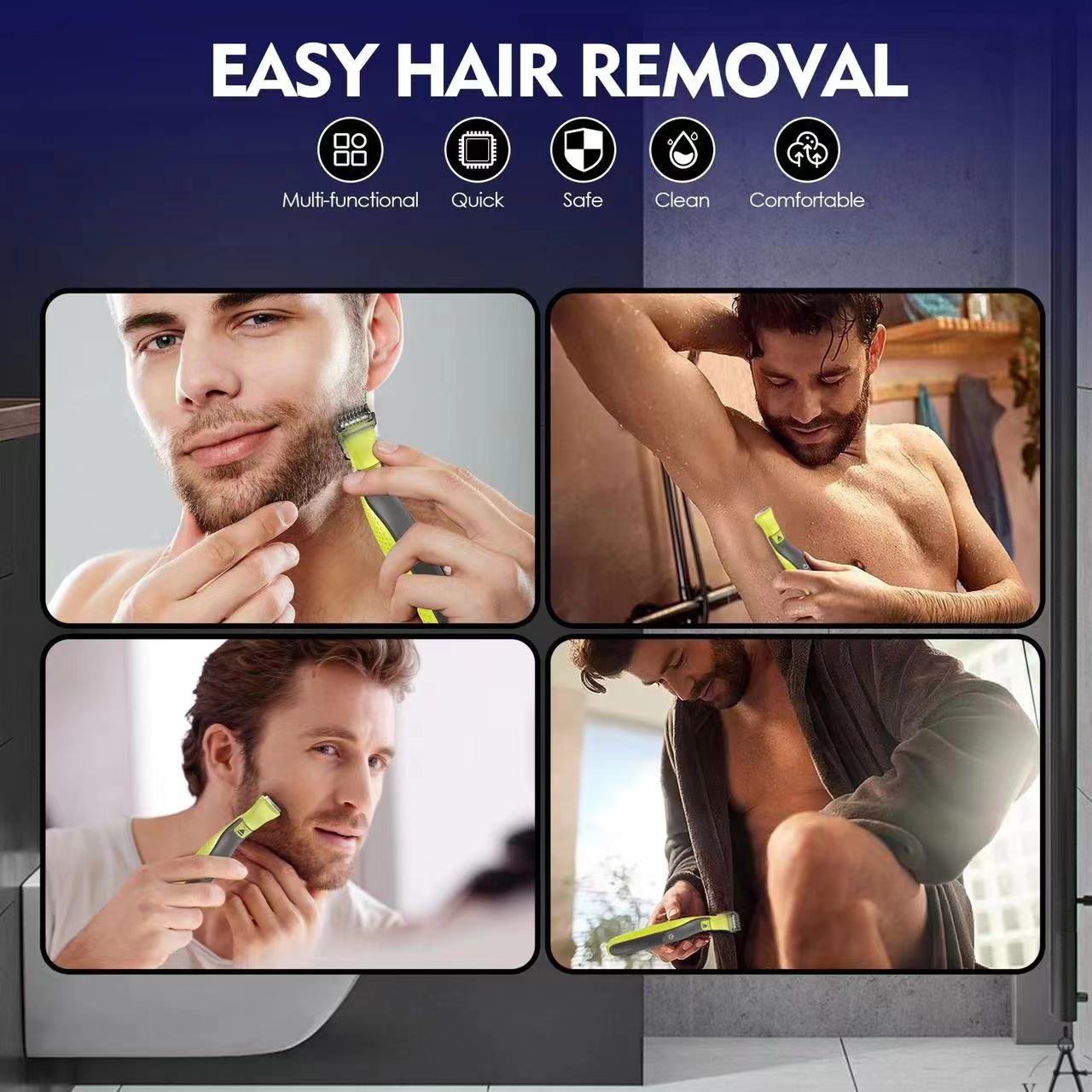 Comb Shaver Replacement Heads Beard Trimming Comb Applicable for One Blade QP2630/QP2520/QP2834/QP6531/QP6520/QP6510