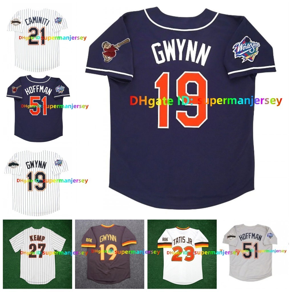 1998 Padres World Series Replica Baseball Jerseys - Vintage San Diego Players Sizes S-4XL men women youth 2024