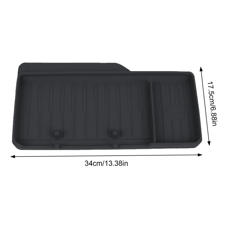 For Tesla Model 3 Y ETC Bracket Tray Behind Screen Storage Box Dashboard Organizer Tissue Holder Phone Bracket car Accessories