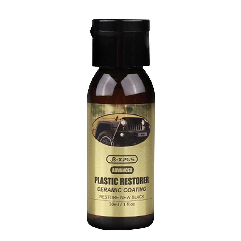 Automotive Interior Cleaning Agent 30ml Ceramic Trim Coat Kit Quick Trim Restorer Ceramic Coating Better Than Car Wax Polish And