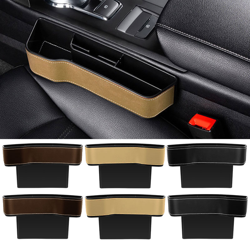 Car Seat Crevice Storage Box Seat Gap Slit Organizer For Subaru Impreza Legacy STI BRZ XV WRC Forester Crosstrek Outback