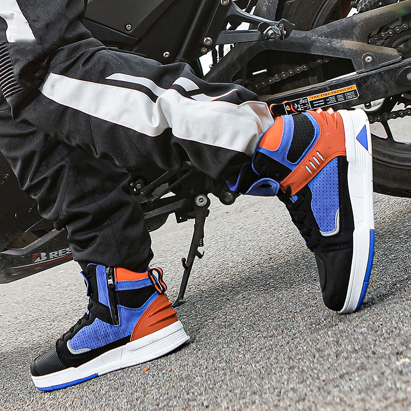 Motorcycle riding shoes Motorcycle boots Summer breathable anti-fall rider equipment road racing shoes Parkour shoes