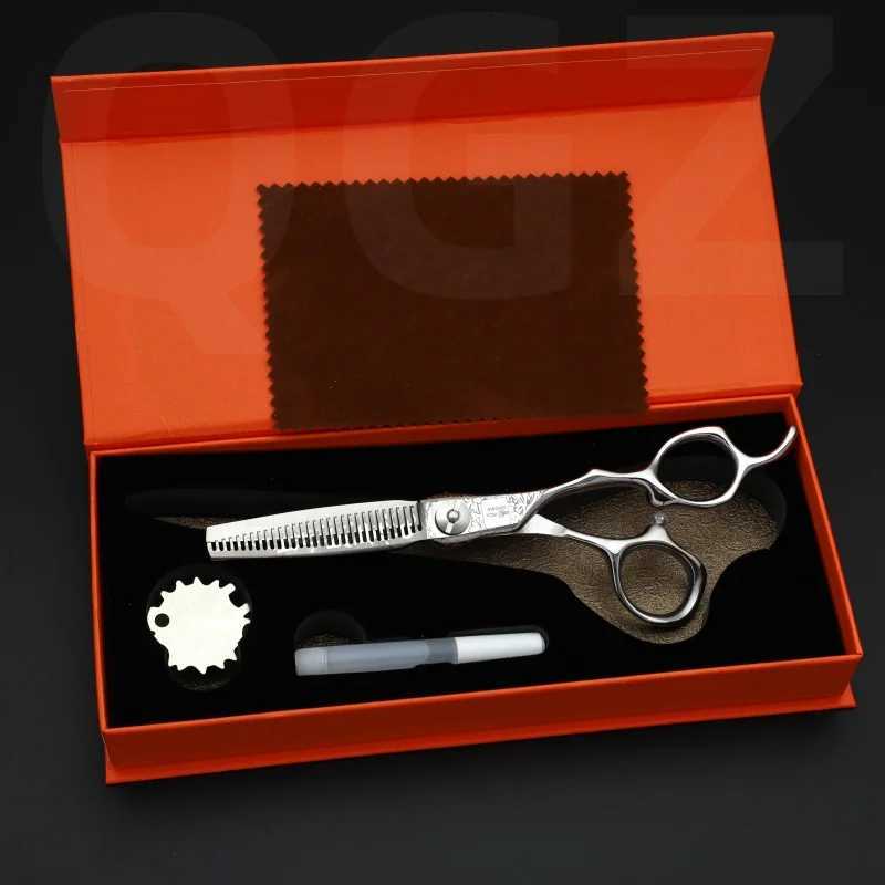 Hair Scissors MIZUTANI 6.0-inch VG10 440C Senior Scientist Pattern Professional Hair Salon Top Professional Barber Q240521