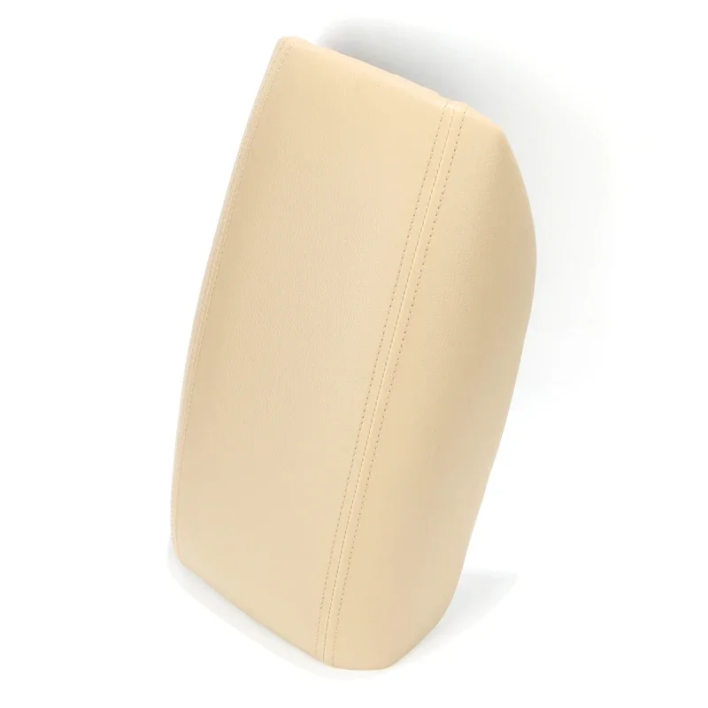 For S80 1999-2006 Car Leather Armrest Center Console Lid Cover Pad Car Center Console Armrest Lid Storage Box Cover