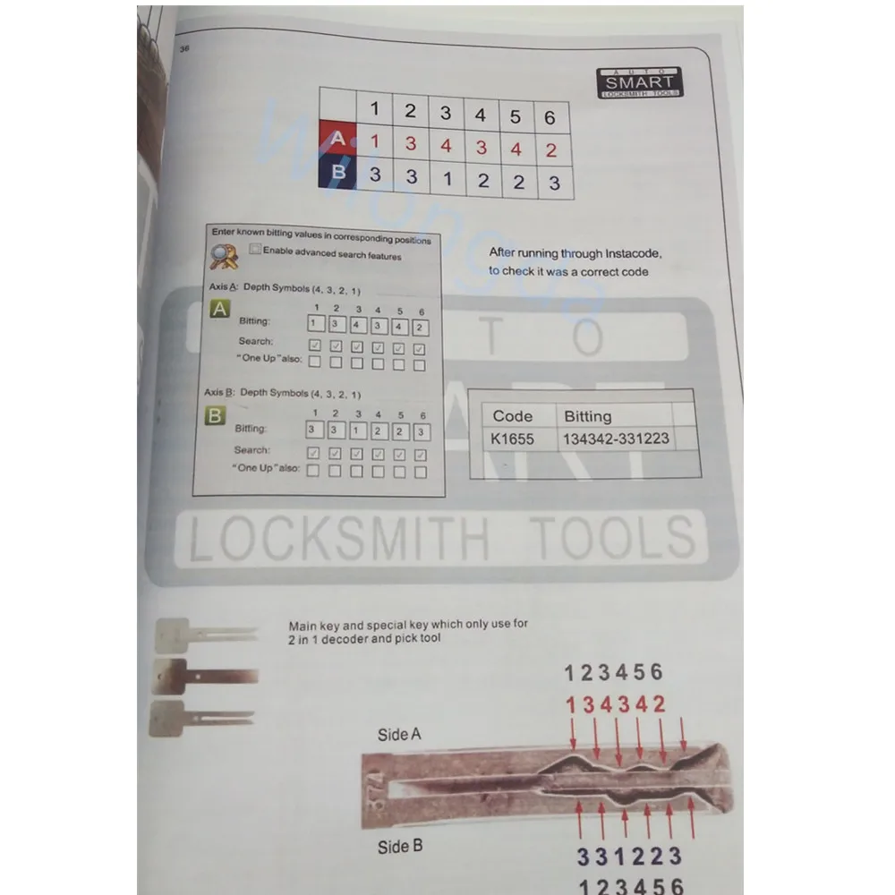 LISHI 2 IN 1 Locksmith Tool CY24 HON66 HU66 MAZ24 HU100 VA2T HU101 TOY40 TOY48 NE78 TOY2 2 HU58 HU83 HU100R YM30 NE66