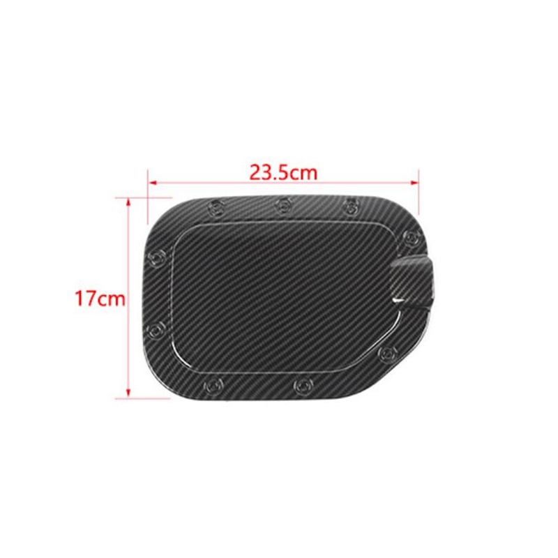 Fuel Filler Tank Gas Cap Cover Decorative Stickers ABS Trim For Ford F150 2021 2022 Exterior Accessories