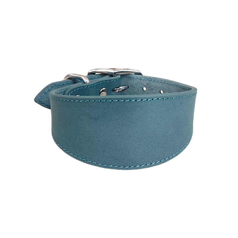 Leathers Dogs Collar Soft Padded Collar for Whippets Salukis Sighthounds Dogs Adjustable Collar Large Breeds Dogs Supply