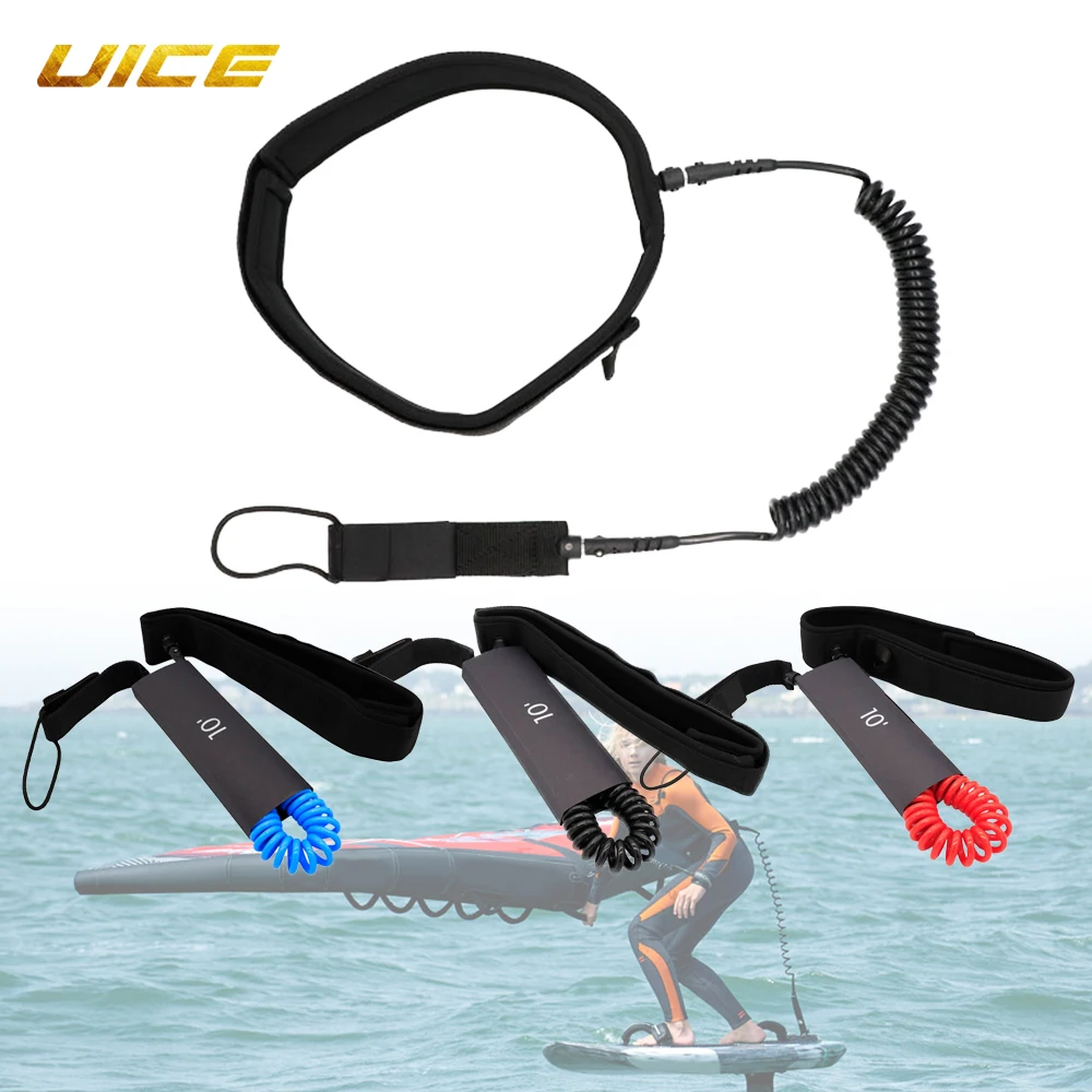10FT SUP Board Electric Hydrofoil Surfboard Surfboard Waist Rope Surf Leash For Water Sports Hydrofoil Surf Board Waist Rope