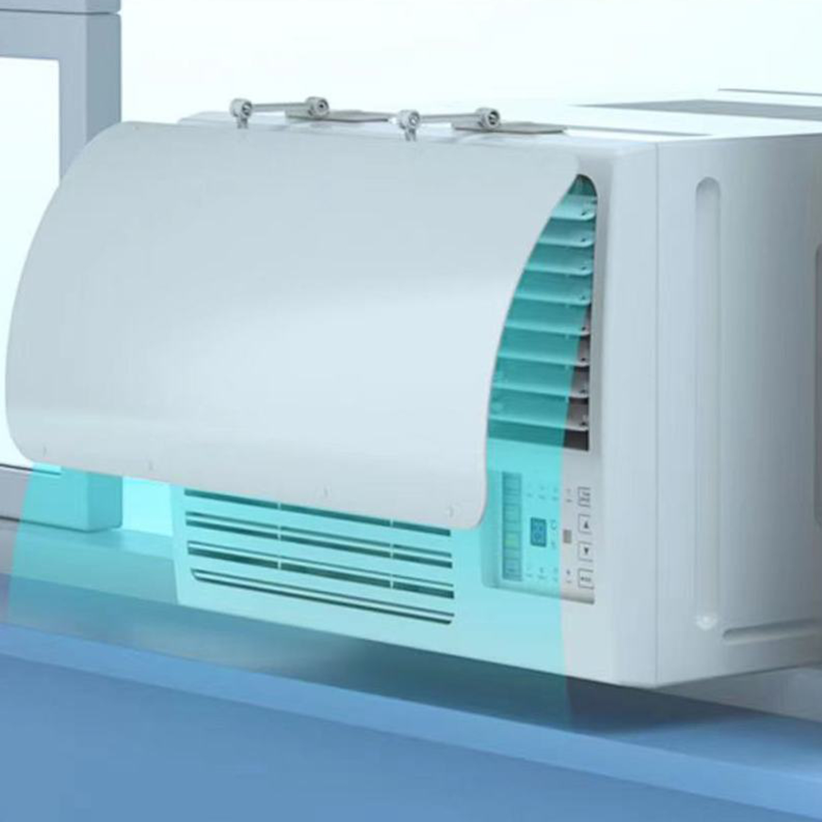 Air Conditioner Wind Deflector For Casement Adjustable Wind Guide Cover Outlet Baffle Windshield Dust Cover