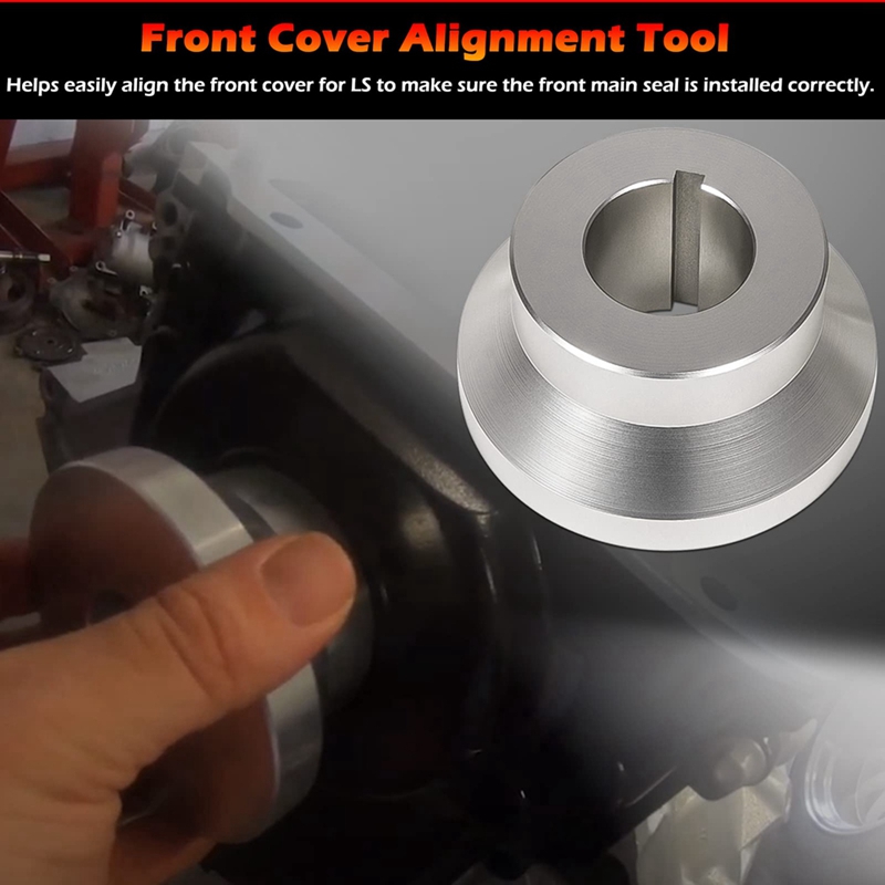 Auto Oil Line Diverter And Front And Rear Cover Oil Pan Alignment Tool For LS Engines 5.3 5.7 6.0 6.2L Replacement Parts Steel