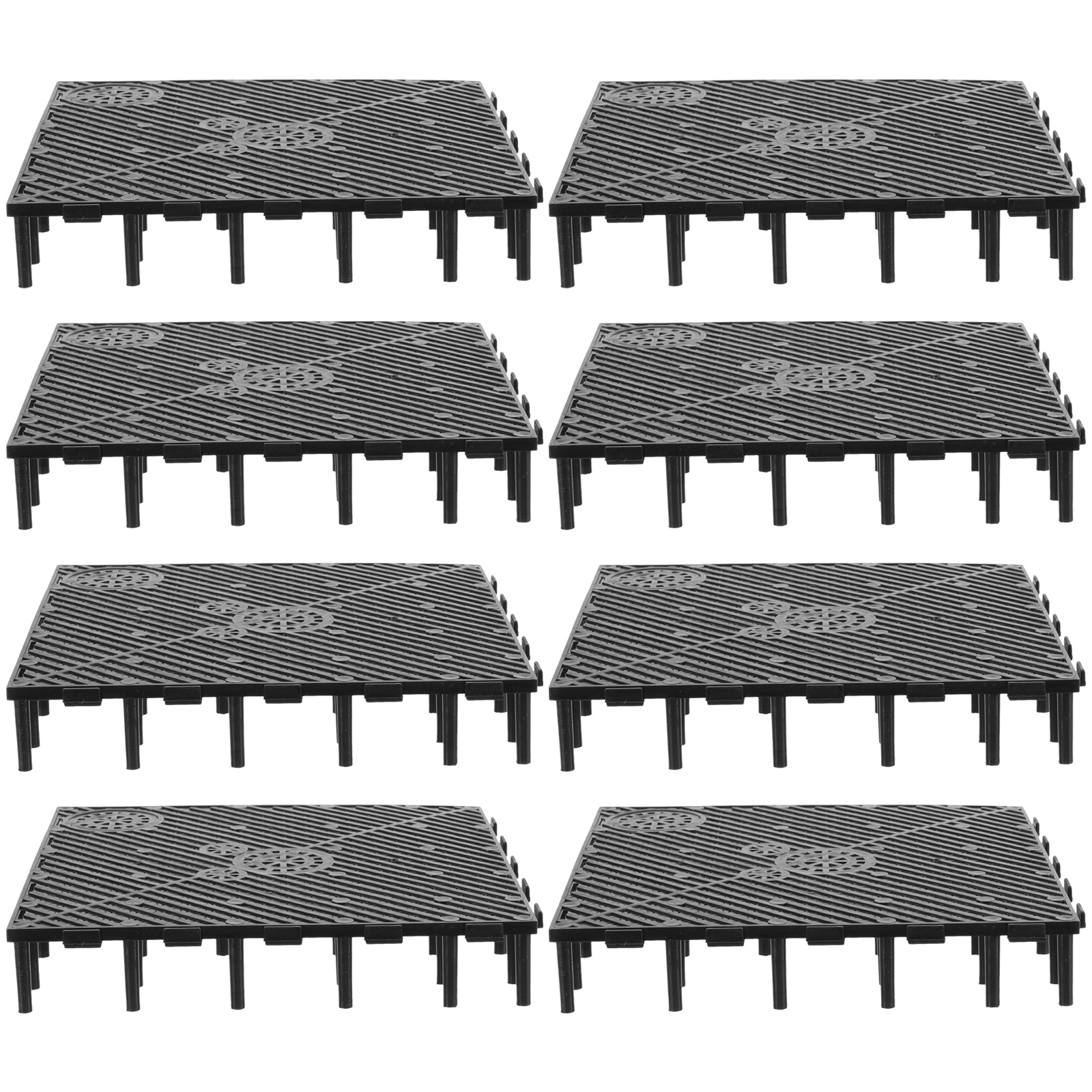 20 Pcs Magnetic Filter Plate Fish Tank Turtle Aquarium Divider Bottom Filtration Tubes