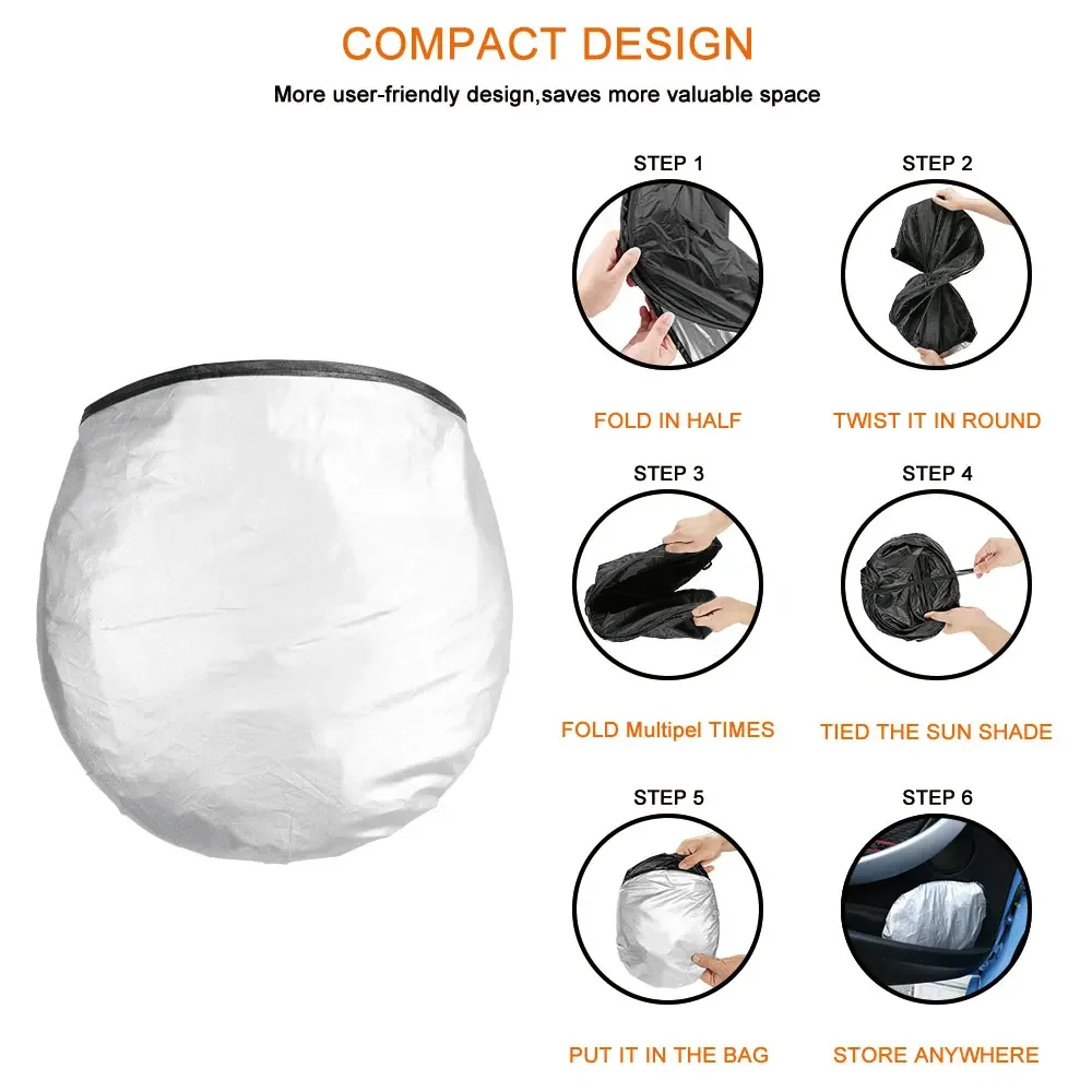 For Subaru Forester BRZ Crosstrek Levorg Legacy Outback Tribeca WRX XV Car Window Windshield Sun Shade Cover Auto Accessories