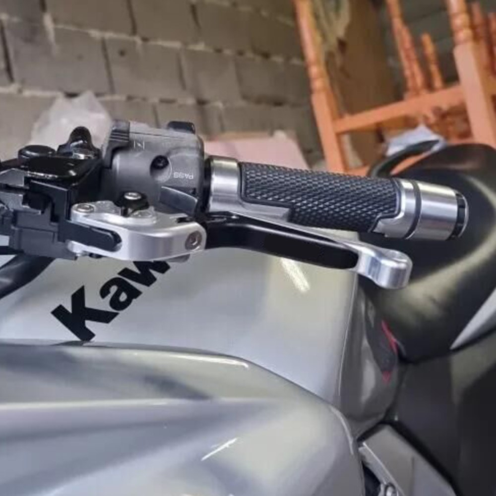 For HONDA VFR800 FI WI 1998 1999 2000 2001 Motorcycle CNC Adjustable Brake Clutch Levers 22MM Handlebar Hand Grips ends VFR 800