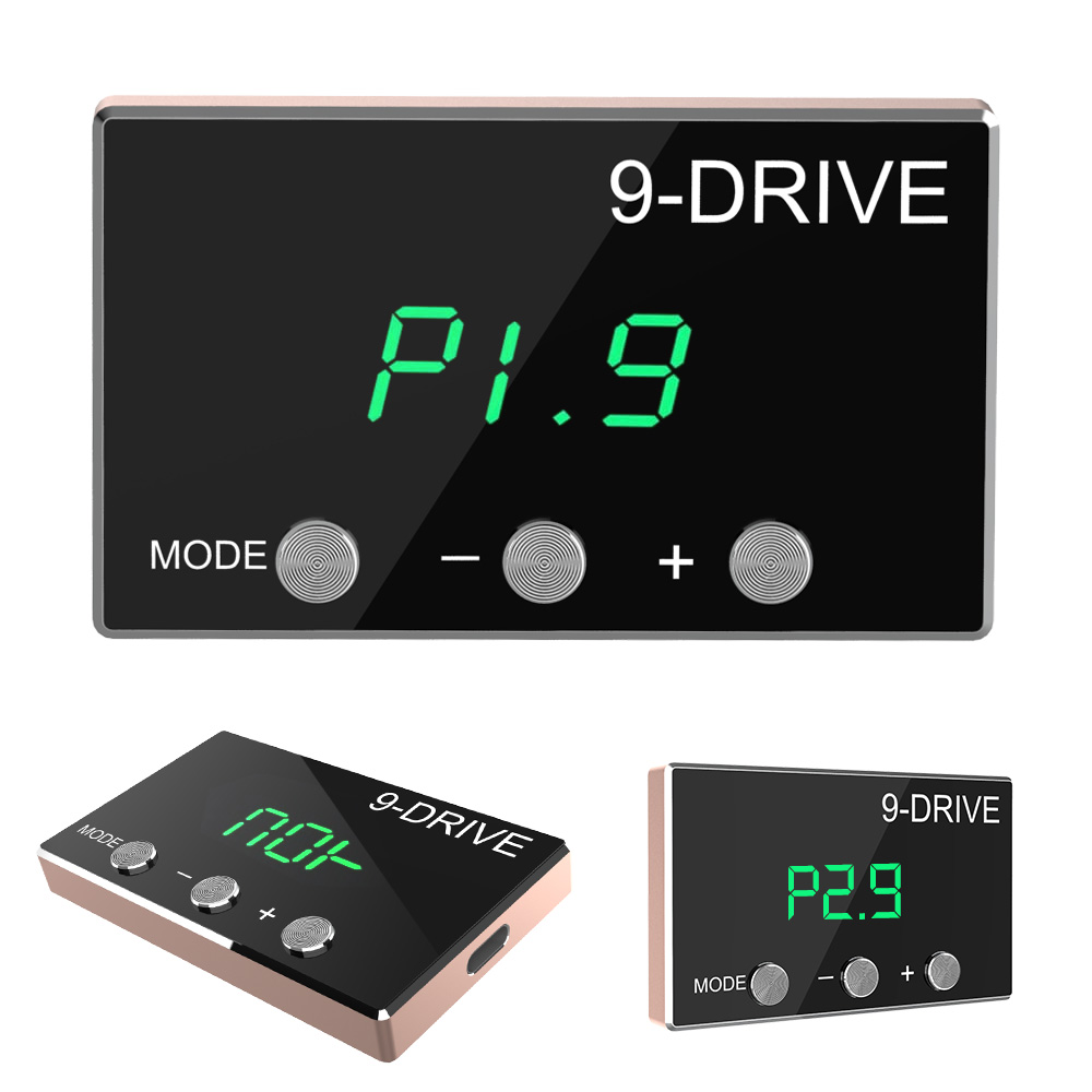 Racing Accelerator Potent Booster Throttle Response Controller Tuning Parts Accessory 9 Drive 5 Modes Portable Pedal Booster