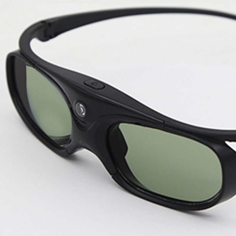 3D Glasses Active Shutter Rechargeable Eyewear For NEC Optoma Zhige DLP Projectors Glasses