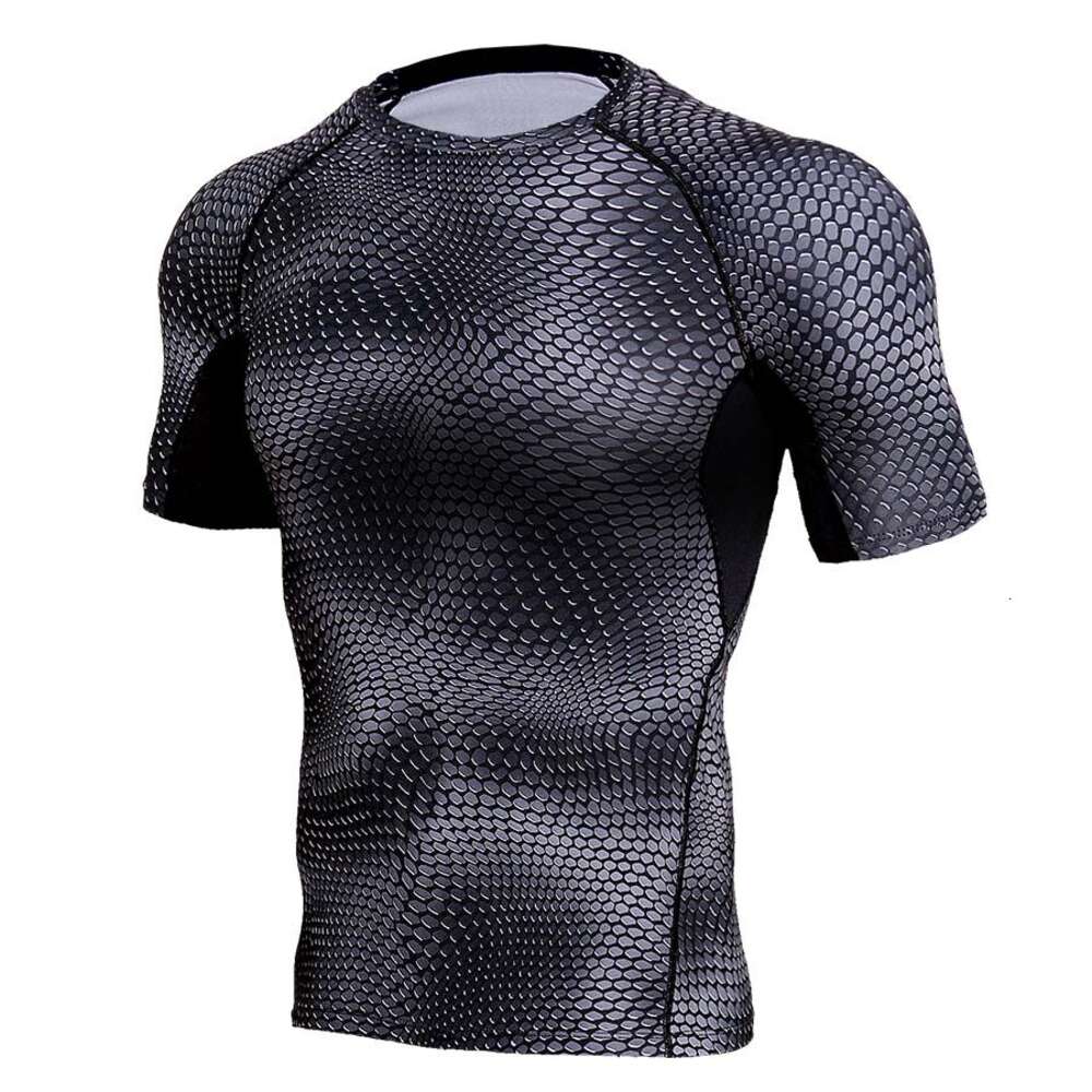 Ddmytiger Tight Top For Men S Sports Running Short Sleeved Fiess Quick Drying T Shirt With High Elasticity Breathable And Sweat Wicking During Trainin
