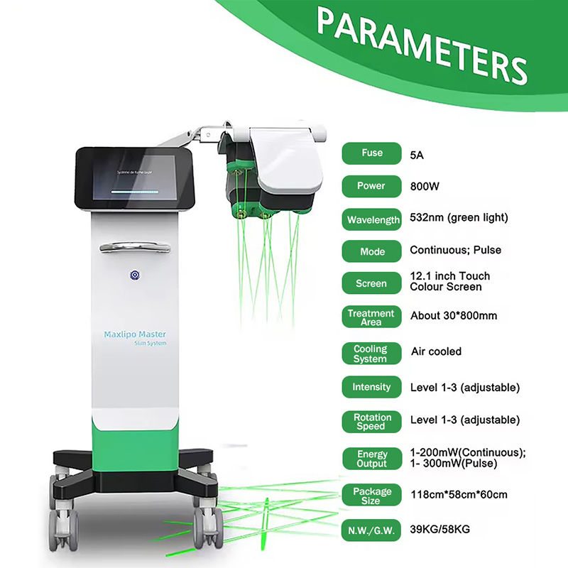 High Intensity Laser Liposuction Machine Maxlipo 10D Lipolaser Fat Loss Body Contouring Fat Burner Lipo Laser Shape System