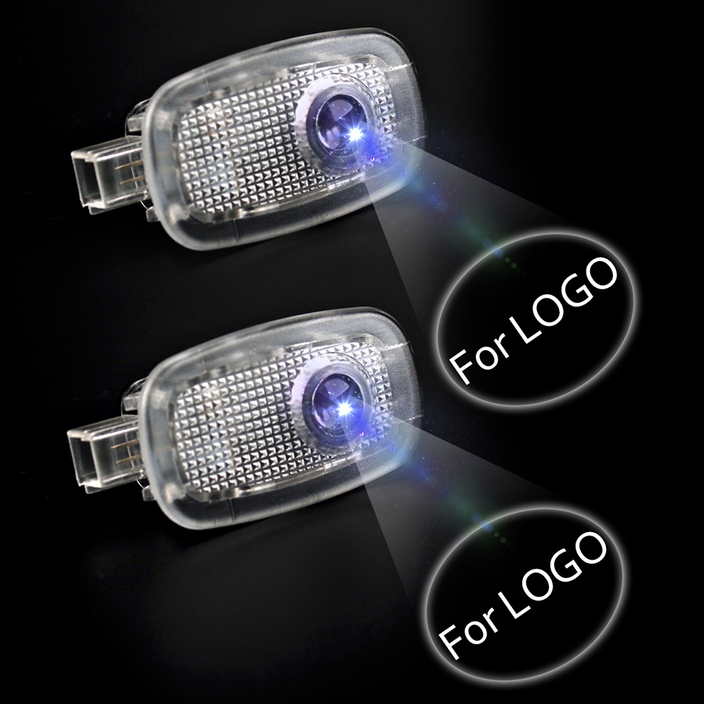 LED Door Logo Light 2pcs S Class Car Door Light For AMG Mercedes Benz W221 2006-13 W447 Mercedes Logo Courtesy Light
