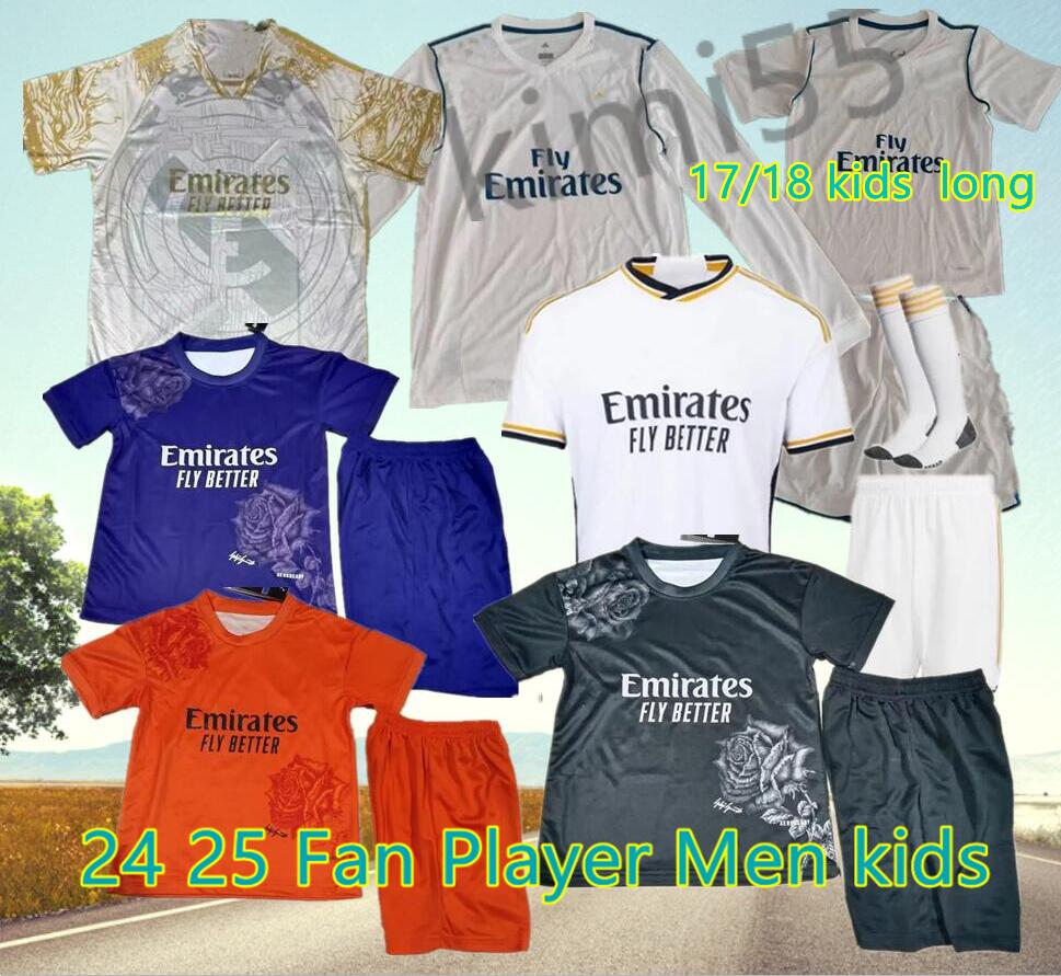 3XL 4XL KROOS 24 25 BELLINGHAM VINI JR soccer jerseys final Tchouameni football shirt Real 4th Madrids CAMAVINGA Camisetas men kids kit campeones 36 A POR LA