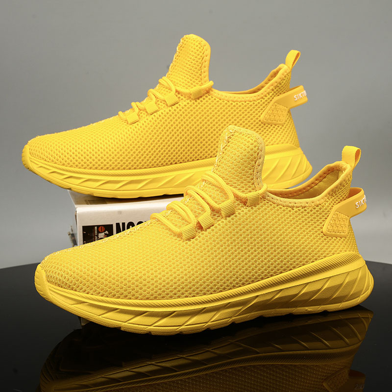 Large Size 40-47 Fashion Sneakers Men's Casual Shoes Mesh Breathable Spring Footwear Man Good Quality