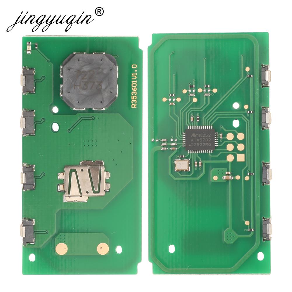 jingyuqin WAZSKE11D01 Smart Remote Key Fob 315MHZ 6A Chip for 2019-2022 Mazda 3 Hatchback CX-30 2021+ 2/3/4 Buttons Keyless
