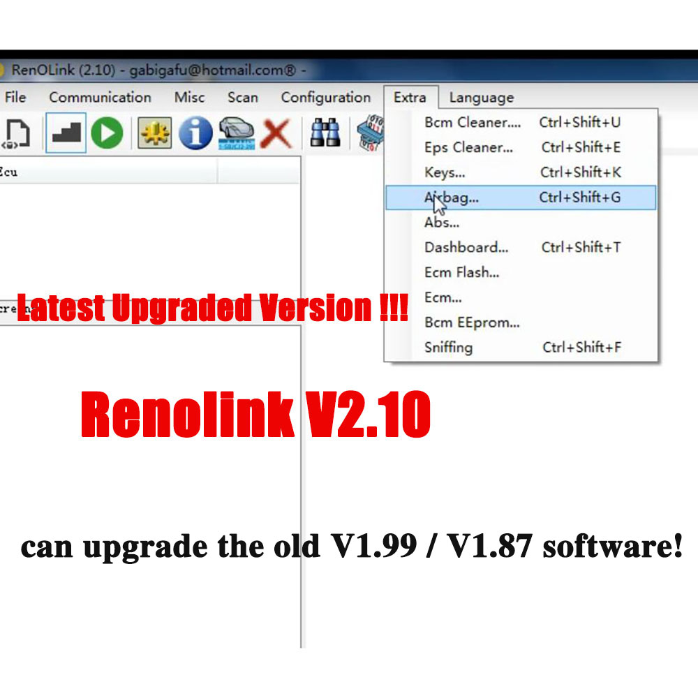2024 Renolink V2.10 for Renault OBD2 ECU Programmer Can Upgrade Renolink 1.99 USB Diagnostic Cable for Dacia Key Coding Car Tool