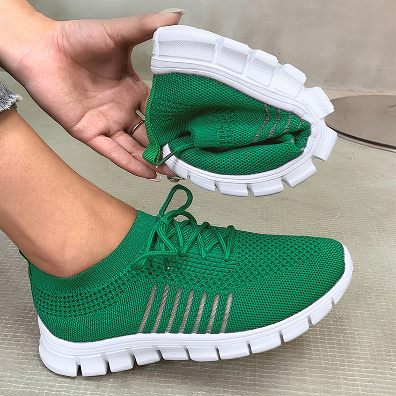 Mesh Breathable Sneakers: Lightweight Non-Slip Women's Running Shoes for Spring 2024 4
