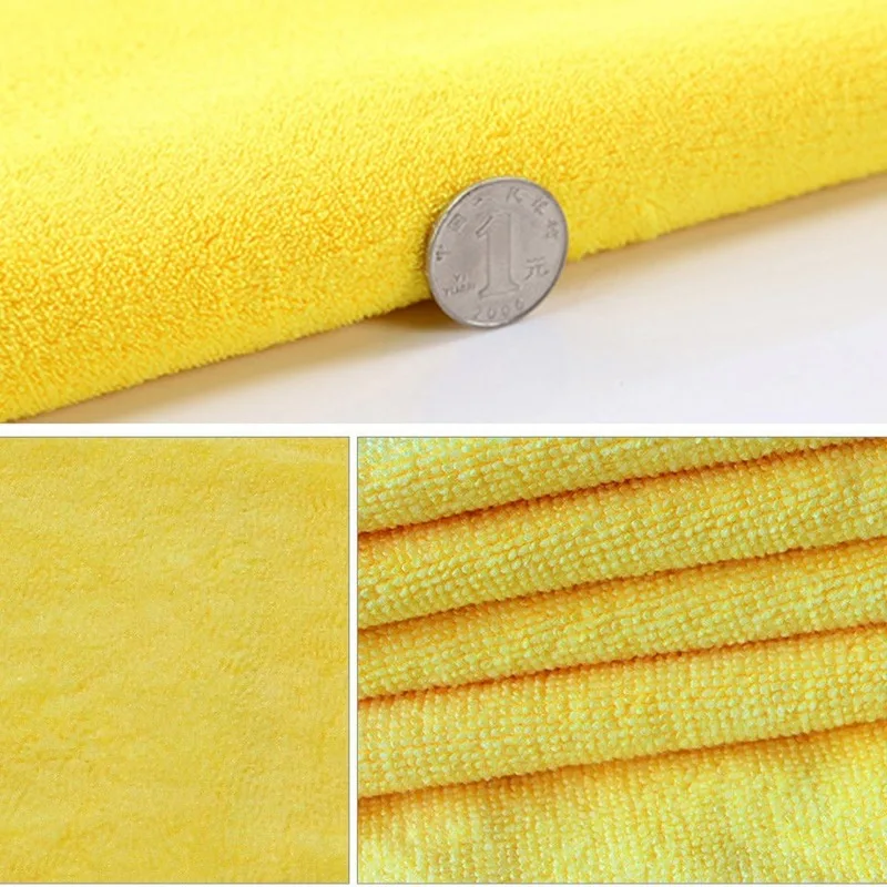 90x60CM Thick Plush Microfiber Towel Car Wash Accessories Super Absorbent Car Cleaning Detailing Cloth Auto Care Drying Towels