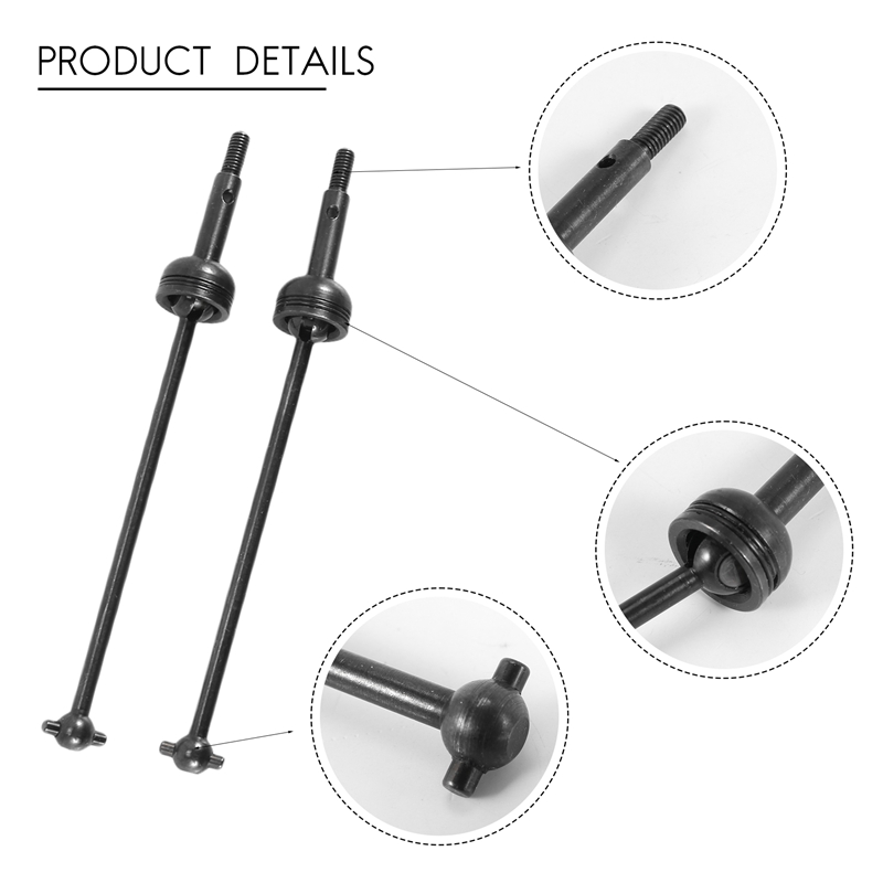 Metal CVD Drive Shaft Wheel Axle Differential Cup For Wltoys 144001 124019 124018 RC Car Upgrades Parts Accessories