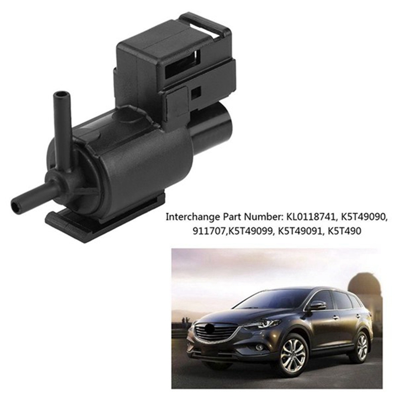 2 PCS Car Egr Vacuum Solenoid Switch Valve for Mazda 626 Protege Kl0118741 K5T49090