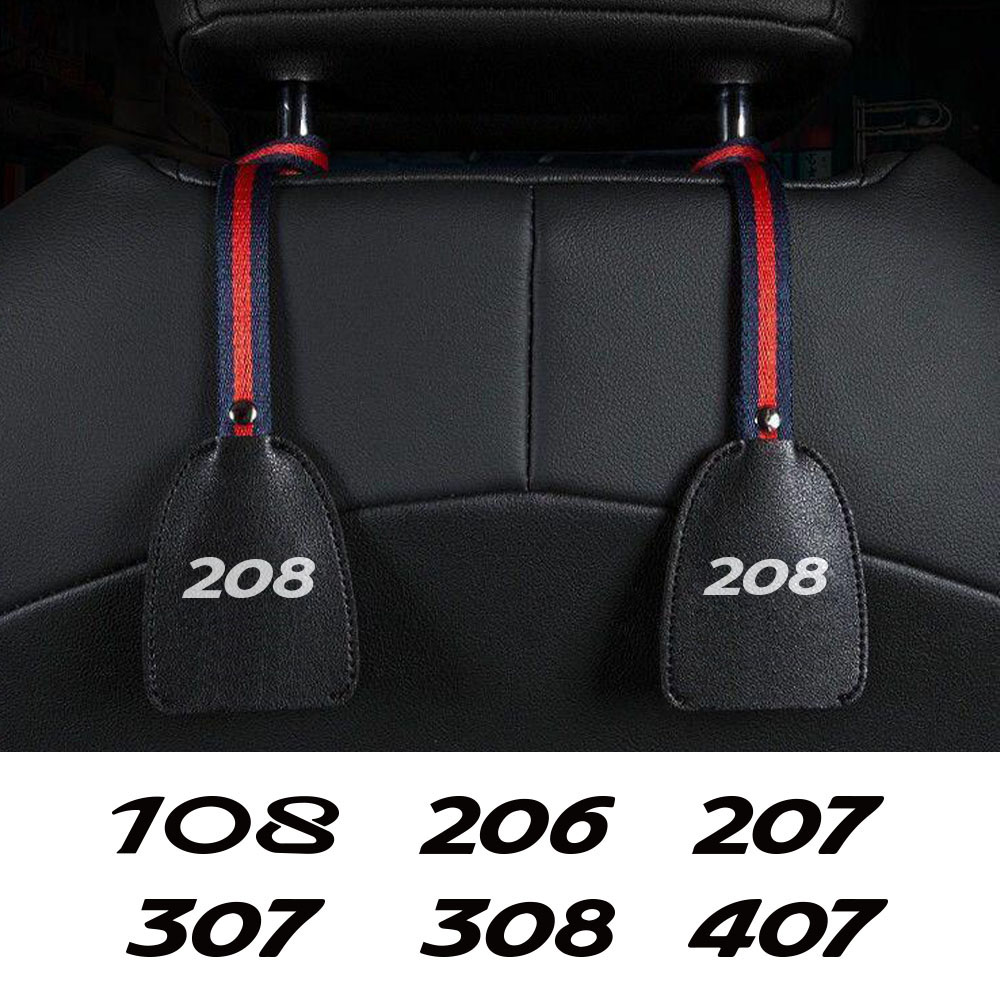 Car Hook Holder Accessories For Peugeot 208 207 308 206 307 407 2008 3008 5008 Rcz 508 301 408 406 607 4008 108 Rifter 107 306
