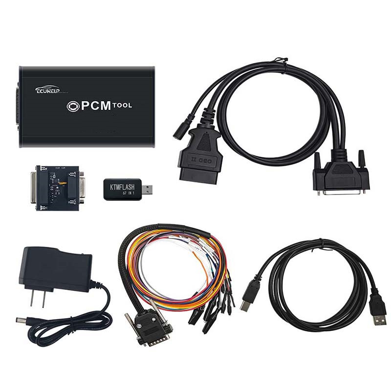 Add Brazil Warehouse V2.21.22 PCMTOOL OBD2 BENCH FLASH V1.20+V1.21 Read Write ECU KTMFlash 67IN1 PCM Tool J2534 Diagnostic Tool