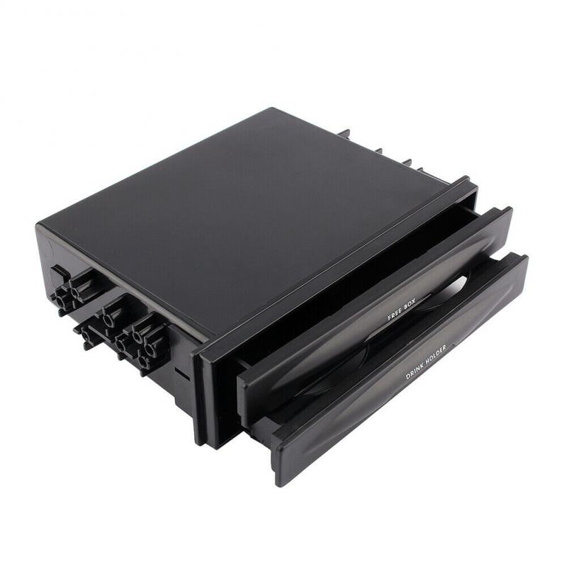 Car Cup Drink Holder Storage Box Universal Single Double Din Radio Pocket Car Drink Cup Holder CX-28 Radio Pocket Car Front