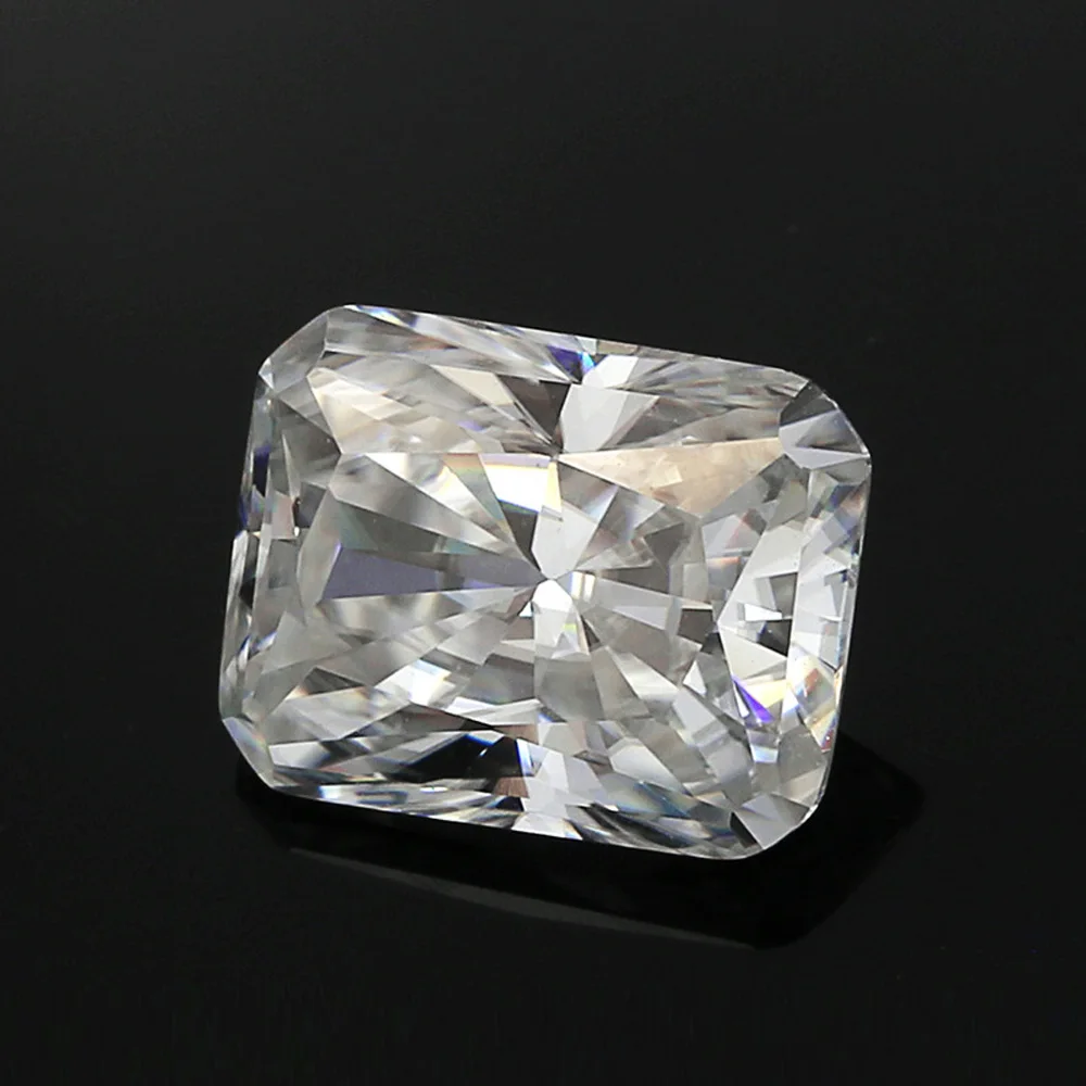 4mm*6mm Radiant Cut Moissanite Loose Germstone VVS Grade D Color Moiisanite for Jewelry DIY
