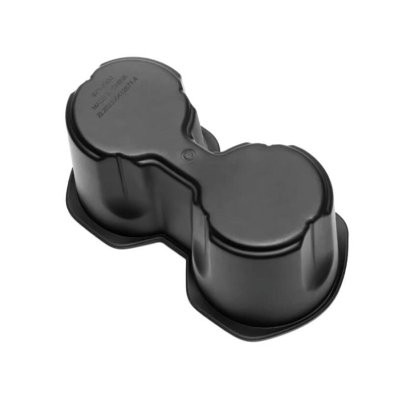 For BMW X1 U11 2023-2024 TPE Black Car Center Console Water Cup Holder Storage Box Organizer Trim Auto Interior Accessories