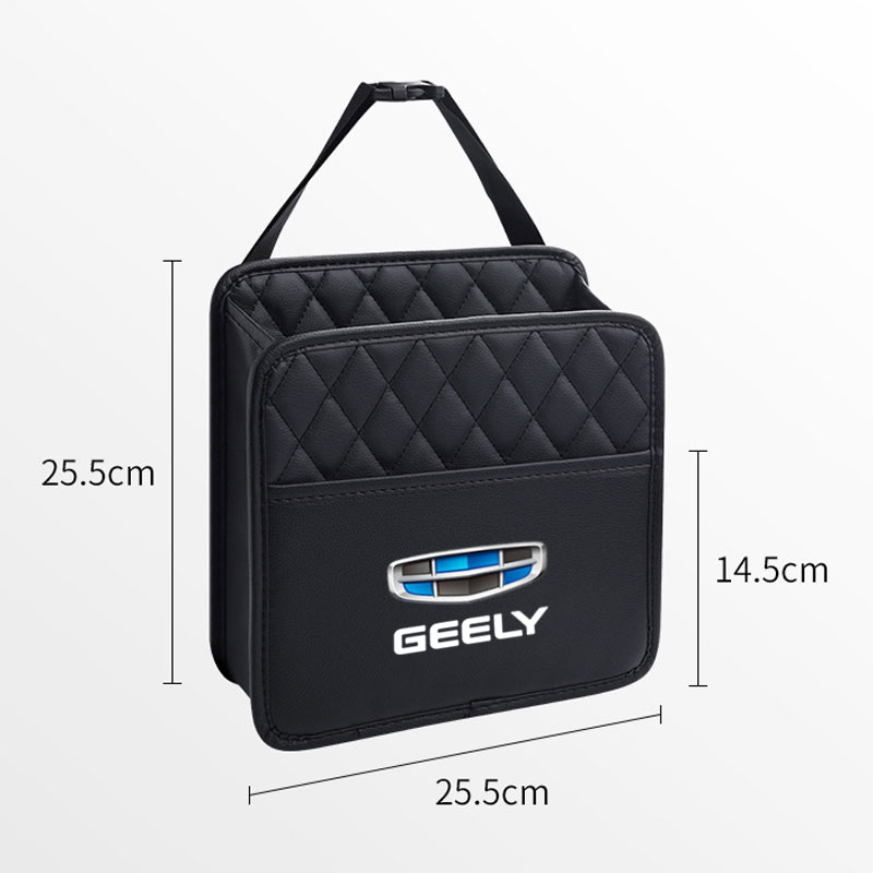 Car Seat Back Organizer Mobile Phone Storage Bag For Geely geometry C Emgrand Gc6 Gx3 Ec7 Atlas Coolray Cross NL3 GS Accessories