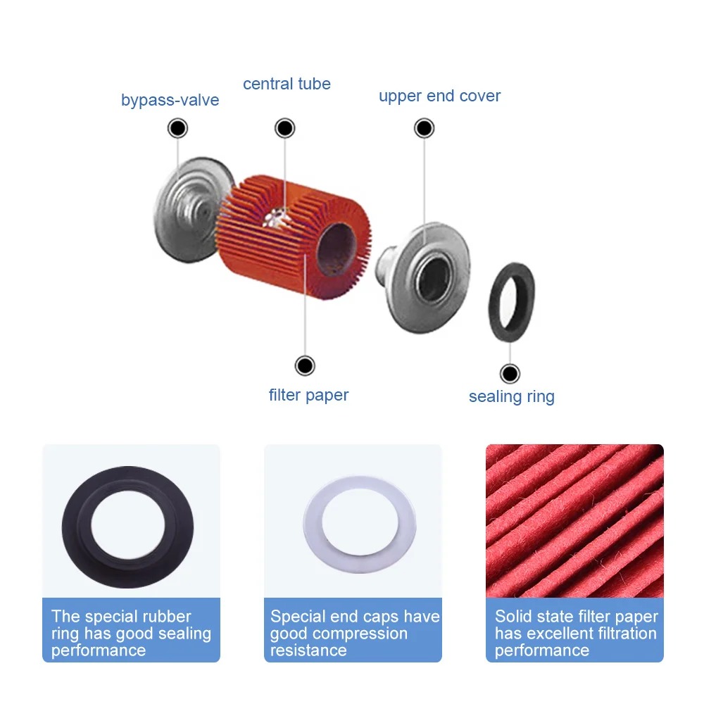 Motorcycle Oil Filter Spare Parts DD121181 for Bajaj 100 Boxer CT100 115 Caliber 130 Boxer BM150135 Pulsar
