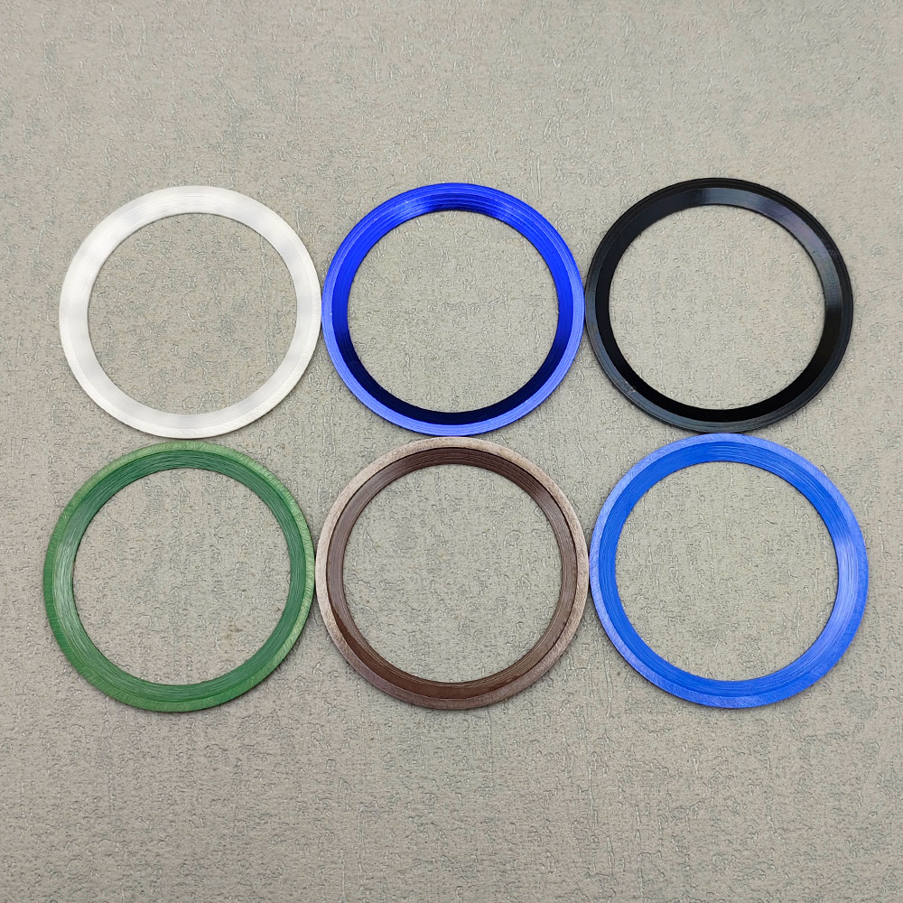 The new 38mm ceramic bezel GMT and diving watch insert are suitable for 40mm men's watch replacement accessories